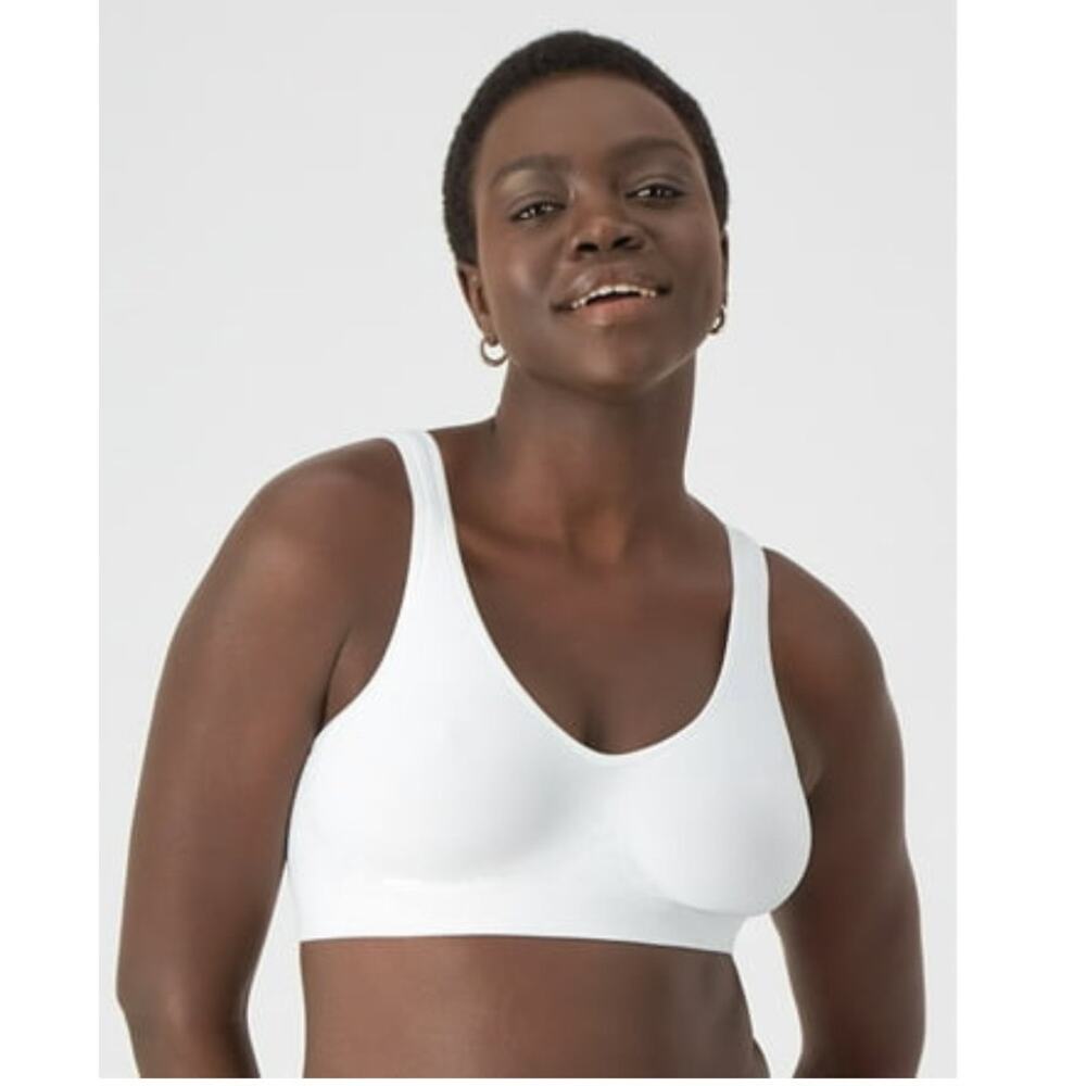 Brand New Bali Women's Size 2XL White All Around Comfort Wire Free Bra